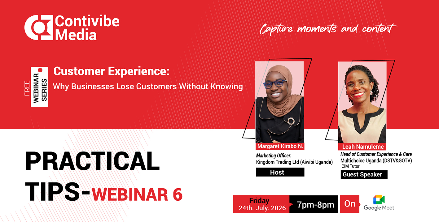 Webinar Series: Leah Namuleme- Customer Experience is more than Customer Service